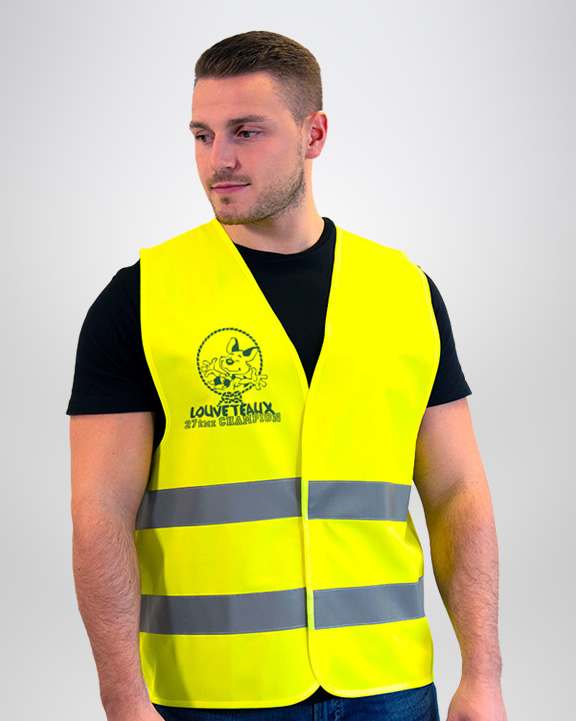 Volwassen fluohesje Fluoflash Hi-vis safety jacket 2